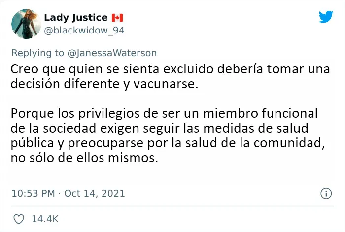 Este hombre pregunta a los vacunados cómo se sienten al "excluir" a los no vacunados, y 20 personas dan respuestas sinceras