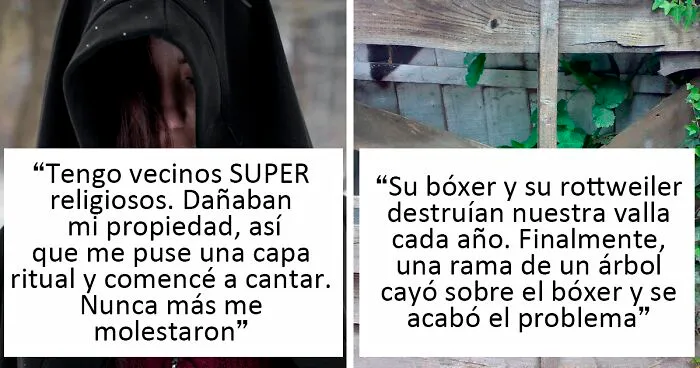 20 Personas comparten cómo sus horribles vecinos les hicieron la vida imposible