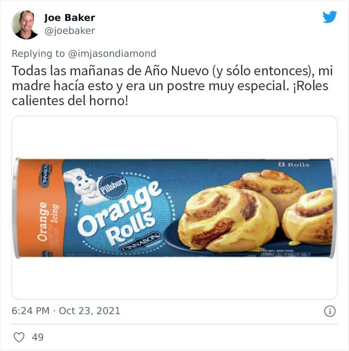 La gente comparte en Internet los alimentos que les parecían "elegantes" cuando eran niños, pero no ahora que son adultos (20 alimentos)