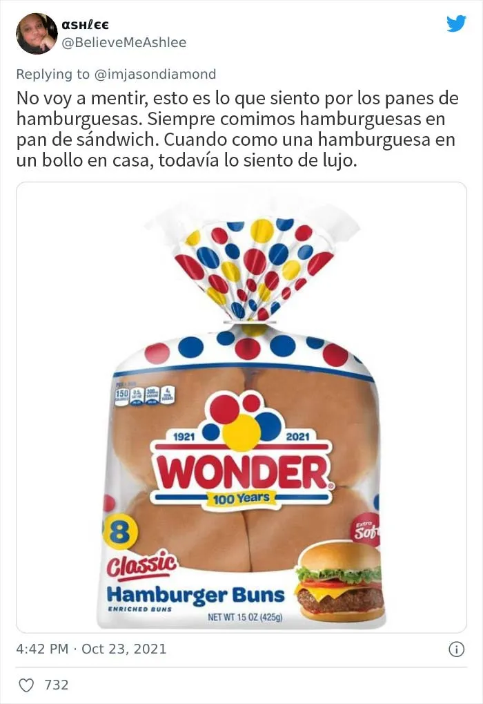 La gente comparte en Internet los alimentos que les parecían "elegantes" cuando eran niños, pero no ahora que son adultos (20 alimentos)