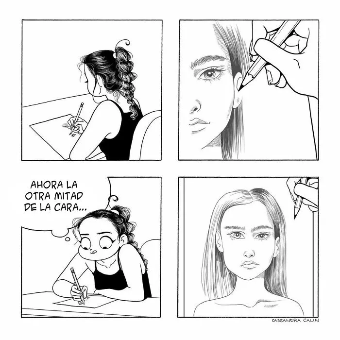 Esta artista muestra las facetas de la vida de una mujer en 30 acertados cómics