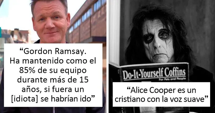 20 Celebridades que son totalmente distintas entre bastidores