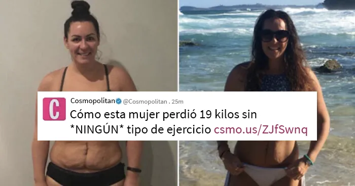 Cosmo, una revista feminista y a favor de la positividad corporal, promocionó la historia de una mujer que superó el cáncer como una estrategia para lograr un cuerpo listo para la playa