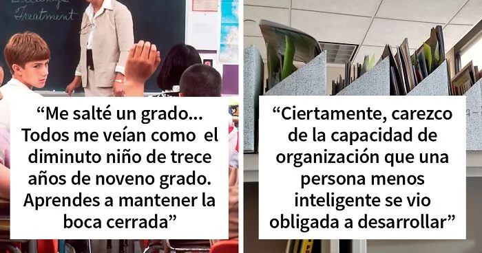 20 Personas etiquetadas como "dotadas" desde la infancia cuentan cómo les fue en la vida