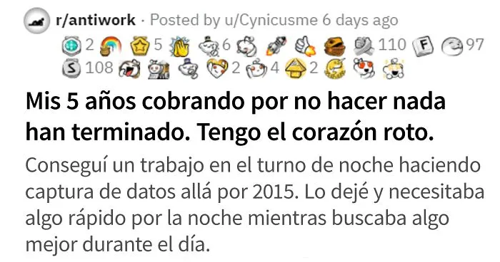 "Has ganado el juego": Este empleado automatizó su trabajo y cobró por no hacer nada durante 5 años
