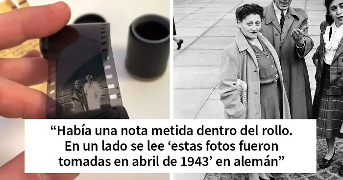 Este hombre encontró un carrete de fotos de la 2ª Guerra Mundial en una tienda de 2ª mano y compartió estas 18 fotos