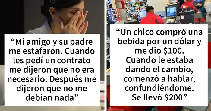 30 Personas revelan estafas en las que aún no pueden creer haber caído