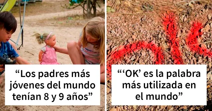 “Los padres más jóvenes del mundo tenían 8 y 9 años”: Este usuario de TikTok compartió 30 datos curiosos que probablemente desconocías