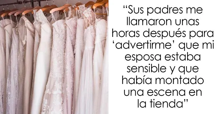 Este chico desinvitó de su boda a la familia de su prometida después de que la ningunearan comprando el vestido
