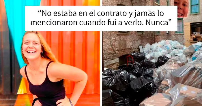 Esta mujer alquiló un apartamento en Nueva York por 1.575$ y tras mudarse descubre horrorizada las terribles vistas por su única ventana