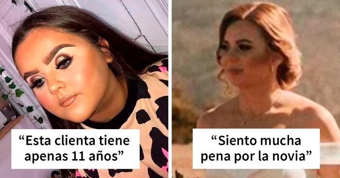 Este grupo online recopila fallos de maquillaje, y aquí tienes 40 de los peores (nuevas fotos)