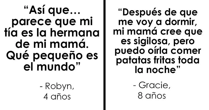 Esta profesora de Nueva York comparte las frases más graciosas que dijeron los niños y ojalá haber conservado esa pureza (20 imágenes nuevas)