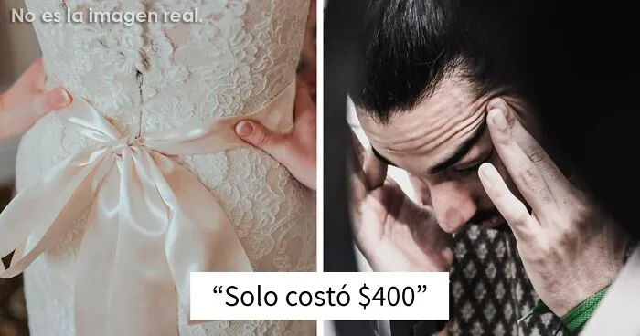 “Las novias inteligentes ahorran dinero”: este prometido se enfureció al enterarse de que su futura esposa había gastado $400 en un vestido de novia