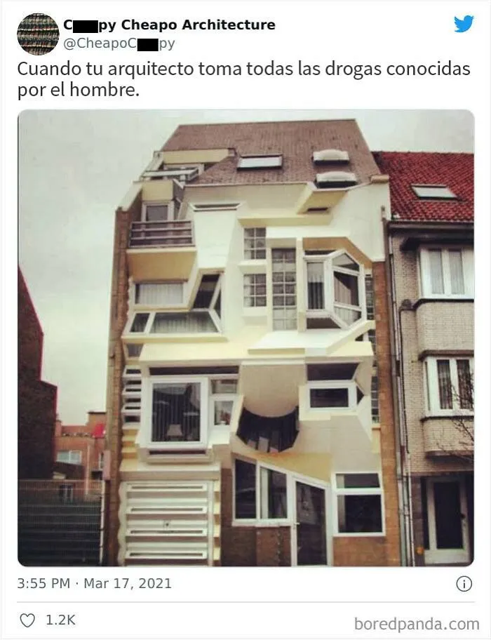 20 Arquitectos que fracasaron en su trabajo, compartidos en Twitter