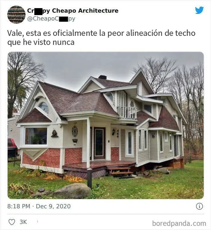 20 Arquitectos que fracasaron en su trabajo, compartidos en Twitter