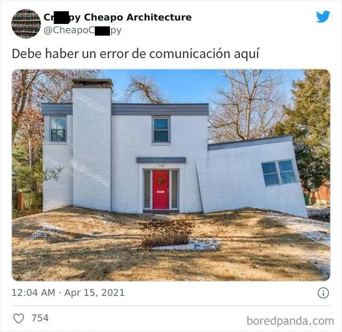 20 Arquitectos que fracasaron en su trabajo, compartidos en Twitter