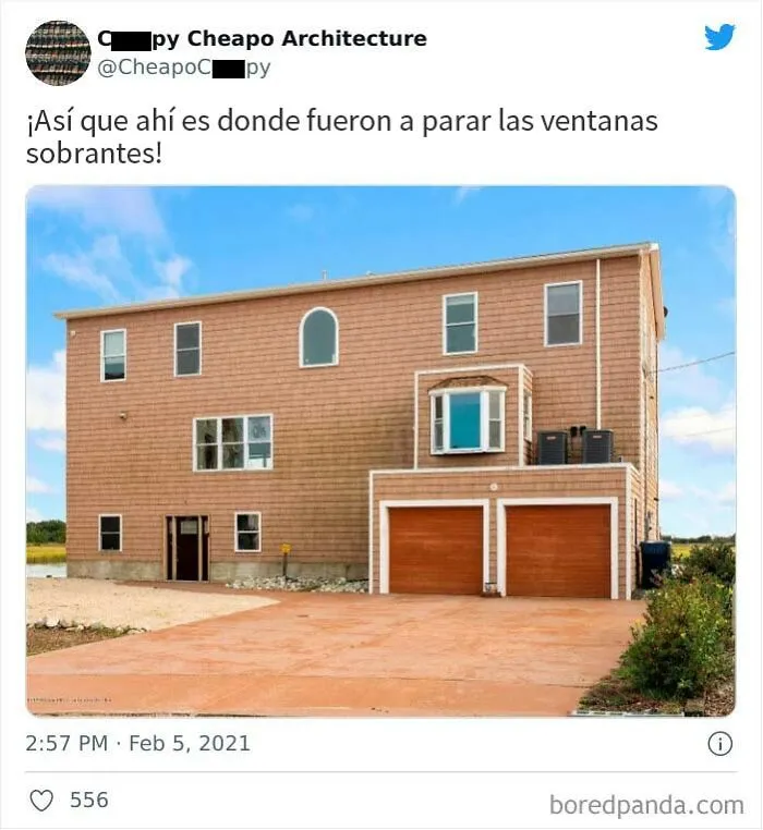 20 Arquitectos que fracasaron en su trabajo, compartidos en Twitter
