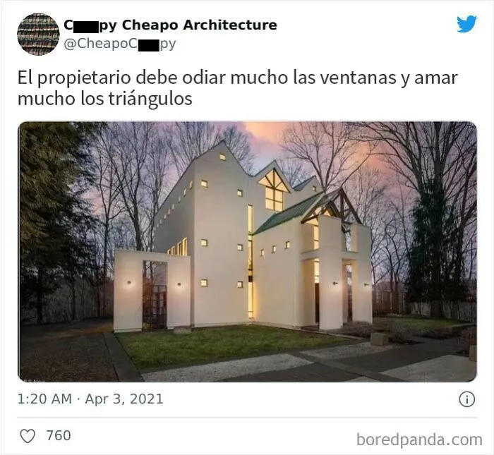 20 Arquitectos que fracasaron en su trabajo, compartidos en Twitter