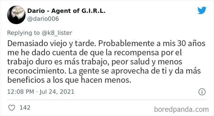 20 Personas cuentan en Twitter el momento en el que se arrepintieron de su plan original de ser amables y trabajar duro