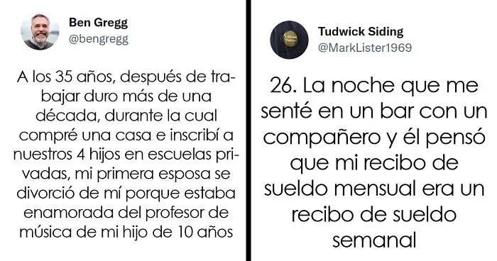 20 Personas cuentan en Twitter el momento en el que se arrepintieron de su plan original de ser amables y trabajar duro