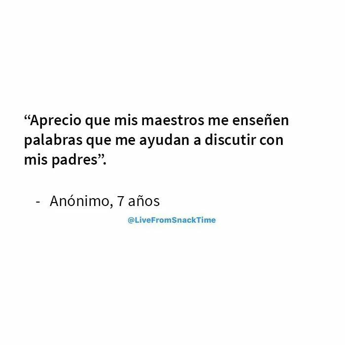 Esta profesora de Nueva York comparte las frases más graciosas que dijeron los niños y ojalá haber conservado esa pureza (20 imágenes nuevas)