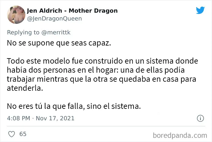 "¿Cómo consigue la gente tener tiempo para vivir trabajando a tiempo completo?": 18 Respuestas de tuiteros