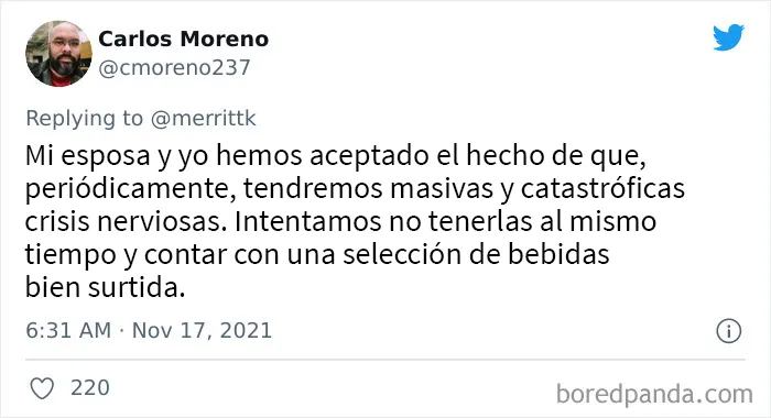 "¿Cómo consigue la gente tener tiempo para vivir trabajando a tiempo completo?": 18 Respuestas de tuiteros