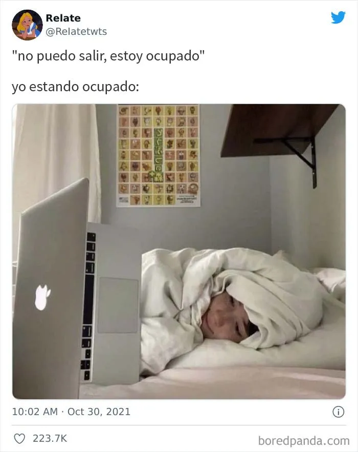 Esta cuenta de Twitter está dedicada a chistes y memes con los que probablemente nos sintamos identificados (20 fotos)