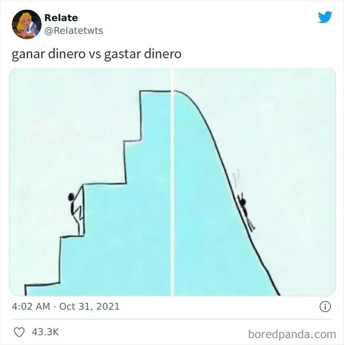 Esta cuenta de Twitter está dedicada a chistes y memes con los que probablemente nos sintamos identificados (20 fotos)
