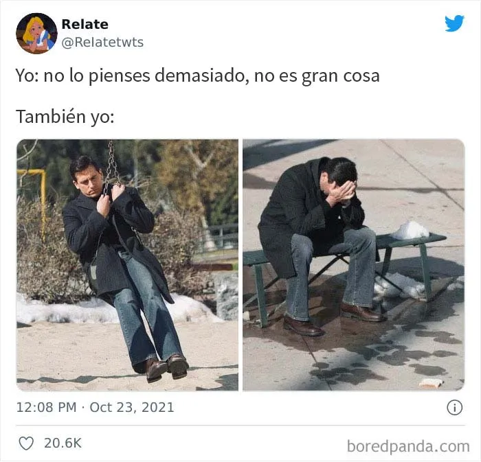 Esta cuenta de Twitter está dedicada a chistes y memes con los que probablemente nos sintamos identificados (20 fotos)