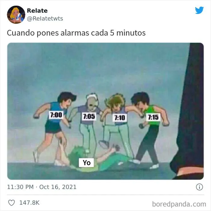 Esta cuenta de Twitter está dedicada a chistes y memes con los que probablemente nos sintamos identificados (20 fotos)