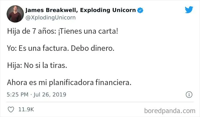 Este famoso padre sigue tuiteando divertidas conversaciones con sus hijas, y aquí están 20 de las mejores (nuevos tuits)