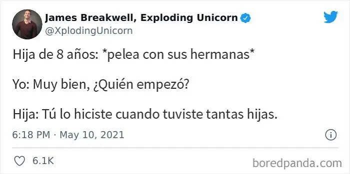 Este famoso padre sigue tuiteando divertidas conversaciones con sus hijas, y aquí están 20 de las mejores (nuevos tuits)