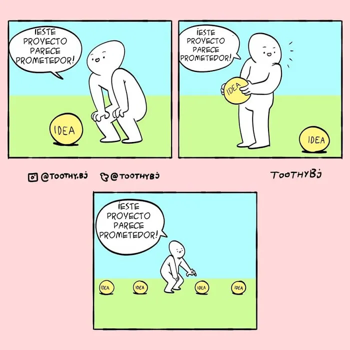 Si tienes un sentido del humor bastante negro, seguramente disfrutes de estos 10 retorcidos cómics de ToothyBj