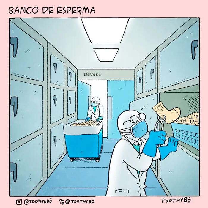 Si tienes un sentido del humor bastante negro, seguramente disfrutes de estos 10 retorcidos cómics de ToothyBj