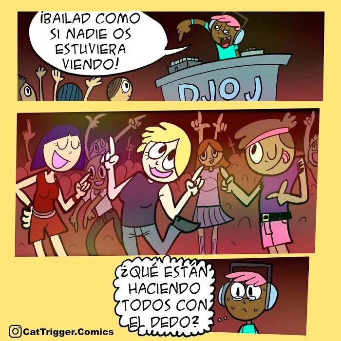10 Cómics tan divertidos como retorcidos, creados por "Cat Trigger"
