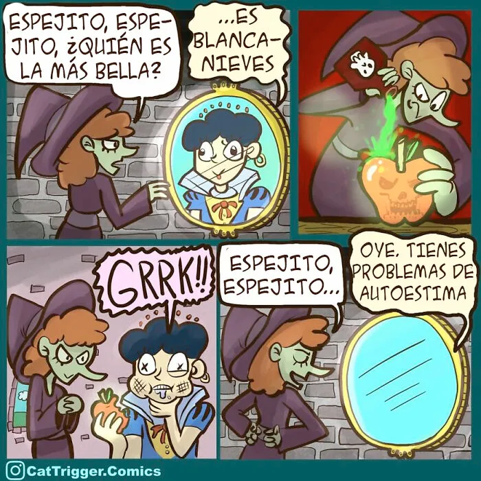 10 Cómics tan divertidos como retorcidos, creados por "Cat Trigger"