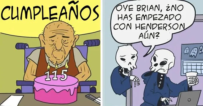 10 Cómics tan divertidos como retorcidos, creados por "Cat Trigger"
