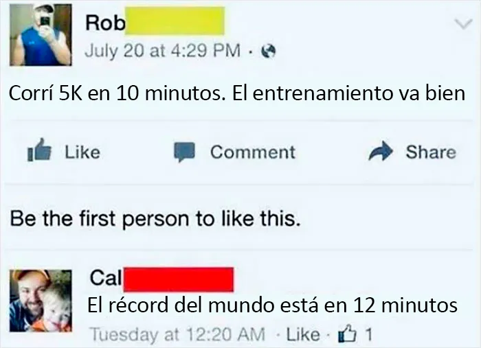 Correr 5000 metros en 10 minutos