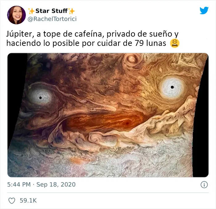 Me siento un poco como Júpiter hoy