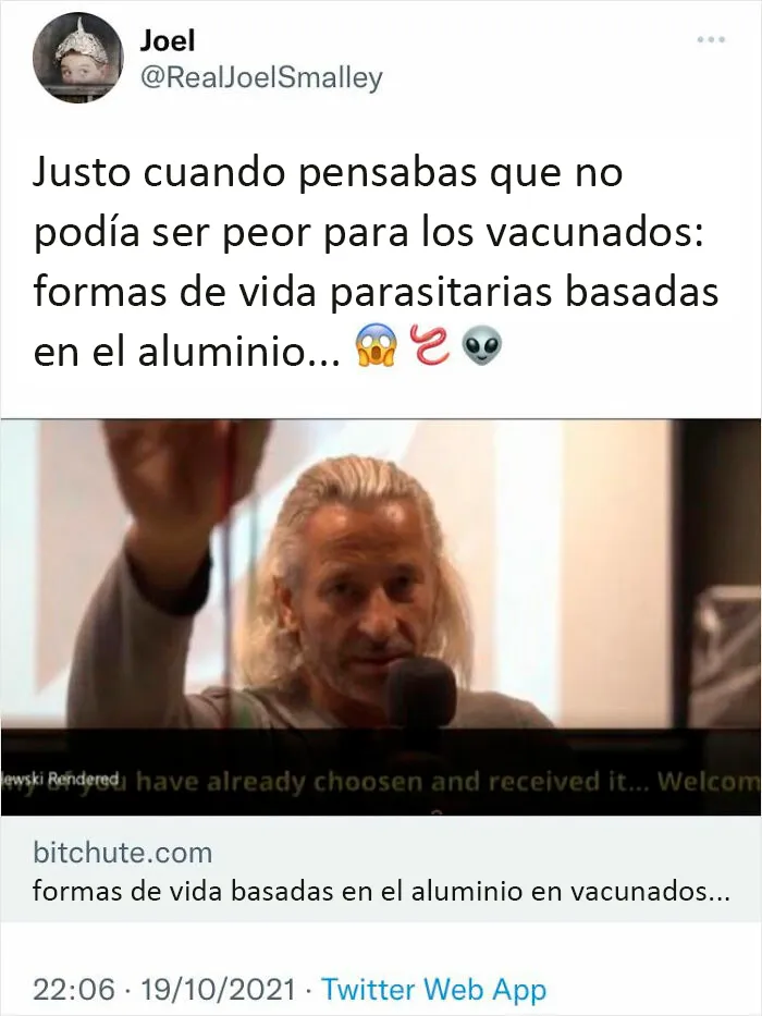 20 Antivacunas tan ridículos como graciosos, compartidos en esta cuenta de Twitter