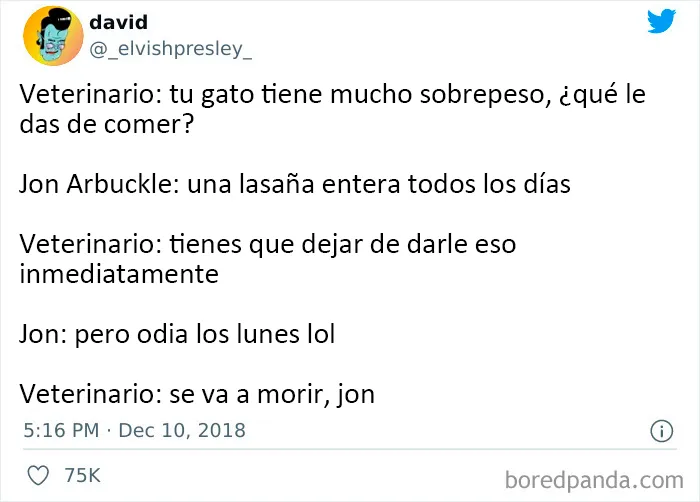 Jaja también odio los lunes