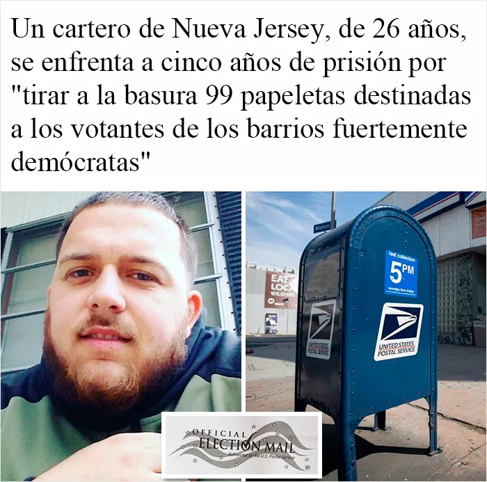 Este cartero es un pedazo total de mierd*