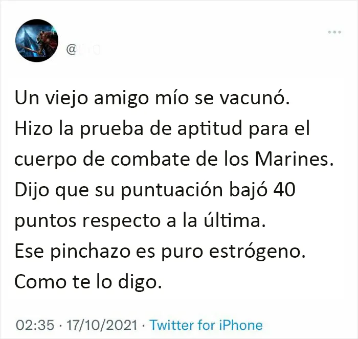 20 Antivacunas tan ridículos como graciosos, compartidos en esta cuenta de Twitter