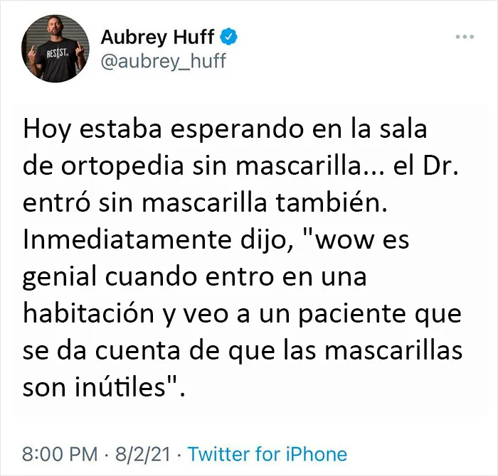 Claro que lo hizo, Aubrey