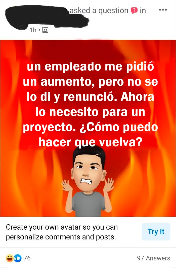 Un empleado me pidió un aumento, pero no se lo di y renunció. Ahora lo necesito para un proyecto. ¿Cómo puedo hacer que vuelva?