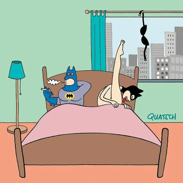 Este dibujante ilustra situaciones absurdas y divertidas que te harán reír (11 imágenes)