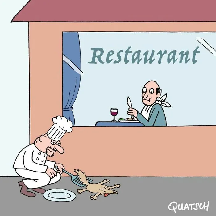 Este dibujante ilustra situaciones absurdas y divertidas que te harán reír (11 imágenes)