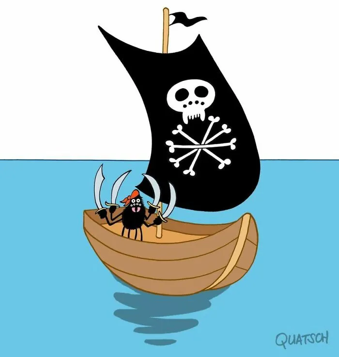 Este dibujante ilustra situaciones absurdas y divertidas que te harán reír (11 imágenes)