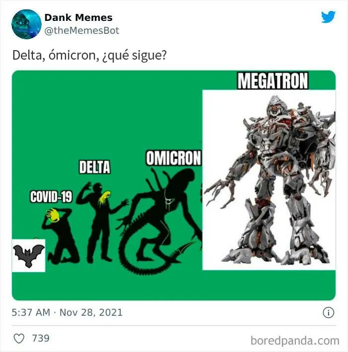 20 Nuevos memes sobre la pandemia y la nueva variante "omicron" para hacerte reír o llorar